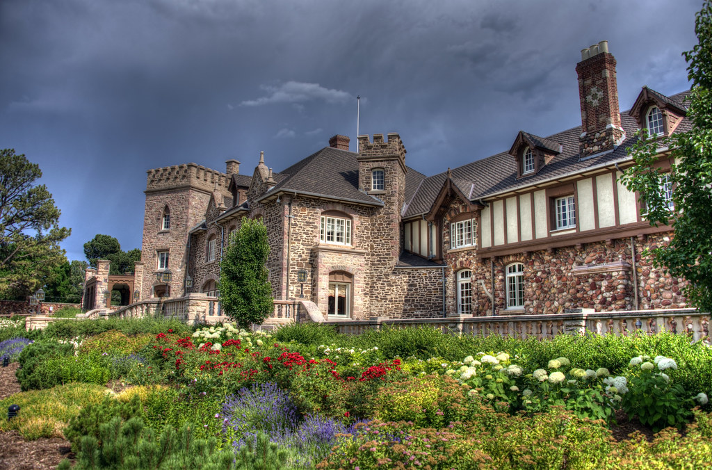 The historic Highlands Ranch Mansion, a community landmark